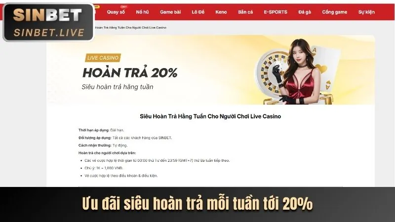 Khuyến mãi hoàn trả Nổ Hũ hàng tuần